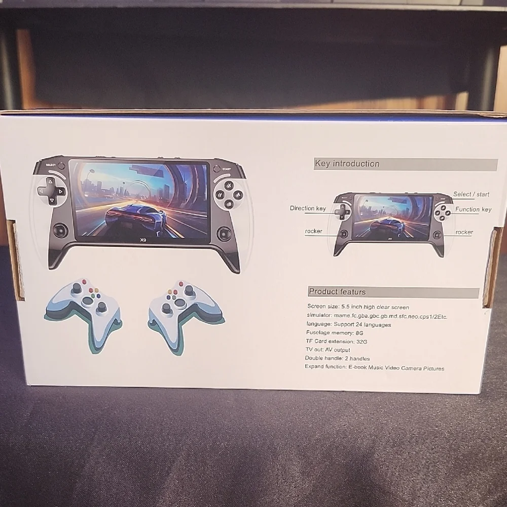 Black HAWK 5.5-Inch Handheld Console - Black and Gray - Picture 2 of 2